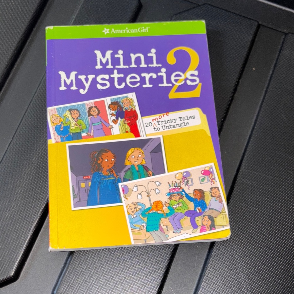 American Girl Mini Mysteries 2 — Purple & Yellow Illustrated Cover